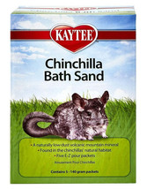 Kaytee Chinchilla Bath Sand: Dust-Free Pumice Formula with Easy Pour Pac... - £17.41 GBP+