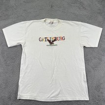 Miro Mens White Cotton Gatlinburg Tennessee Crew Neck Pullover T-Shirt S... - £15.65 GBP
