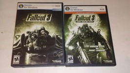 Fallout 3  PC DVD-Rom Game Rated M for Mature Live &amp;  Fallout 3 Add -on Pack - £111.74 GBP