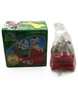 1996 DISNEY 101 Dalmatians Snow Dome Dog Sledding McDonalds Christmas Or... - €8,56 EUR