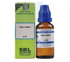 SBL Hepar Sulphur 6 CH 30ml Homeopathic - £13.35 GBP