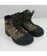 Bass Pro Shop Red Head Bone Dry Waterproof Leather Ankle Boots Kids Size... - $29.69