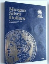 Whitman Morgan Silver Dollars Coin Folder Number 3 1891-1897 Album Book 9084 - £7.52 GBP