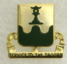 Vintage Military US DUI Pin 519th MILITARY BATTALION Service to the Troops - £7.31 GBP