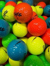 100 Near Mint AAAA Colored Wilson Chaos Used Golf Balls - £48.85 GBP