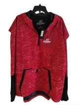 Men&#39;s 100 Thieves Geography Anorak Hooded Windbreaker Pullover Jacket Si... - $273.23