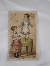 Victorian Advertising Trading Card ~Utica Fine Shoes N.Y.  J.N. Cloyes - $109.63 MXN