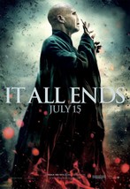 2011 Harry Potter And The Deathly Hallows Part 2 Movie Poster 11X17 Voldemort  - £9.68 GBP