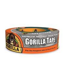 Gorilla Tape, Silver Duct Tape, 1.88&quot; x 35 yd, Silver, (Pack of 1) - $22.99