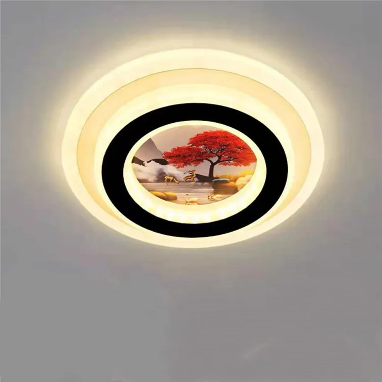 LED scape Painting Ceiling Light for Entrance Balcony Corridor Hallway Cloakroom - £173.49 GBP