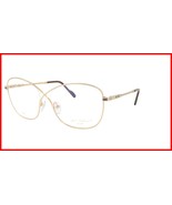 Paul Vosheront Eyeglasses Frame Gold Plated Metal Acetate Italy PV394 C1 - €210,30 EUR