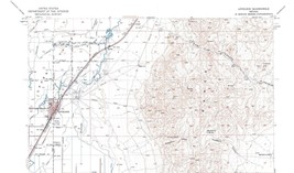 Lovelock Quadrangle, Nevada 1956 Topo Map USGS 15 Minute Topographic - £17.29 GBP