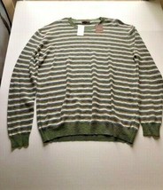 Altea Linen/Cotton Lightweight Crew Neck Sweater Multicolor 1951128 SS19... - $69.99