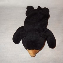 Black Bear Ty Beanie Baby Blackie Plush Stuffed Animal Toy 1993 9&quot; - £7.81 GBP