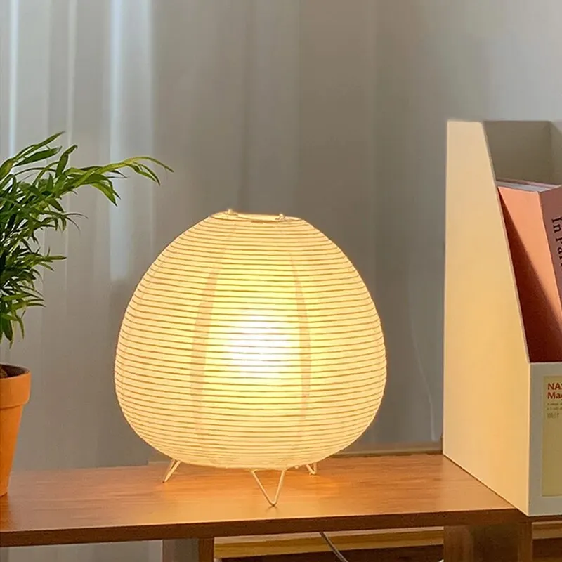 Nordic LED Table Lamp Interior Lighting Wabi Sabi Style Table Light Bedside - $16.01+