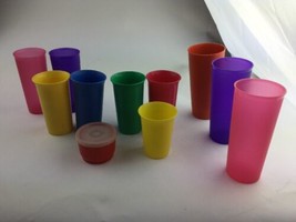 Tupperware Tumblers Cups mixed lot vintage - $15.57