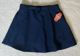 Wonder Nation Girls School Uniform Skort Size 14 Navy Blue Pull On NEW - $15.84