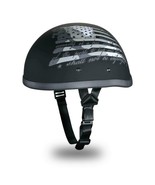 Daytona Skull Cap EAGLE- W/ 2ND AMENDMENT Novelty non DOT Motorcycle Helmet - £53.75 GBP