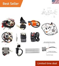 Multi-Functional ATV Electrical Wire Harness with CG-8 Stator &amp; Ignition... - $64.49