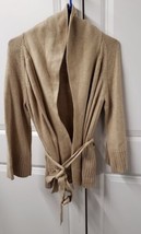 Eddie Bauer Women&#39;s Cardigan Sweater Size: Large Nice Tie Front - £22.12 GBP
