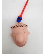 Vtg 1999 Mcdonalds Toy Dougs First Movie Doug Head Keychain And Coin Purse - $124.30 MXN