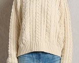 Denimist Turtleneck Cable Knit Sweater Ivory - $257.00
