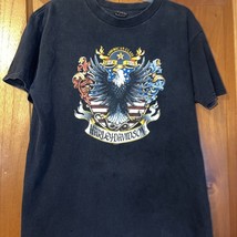 Mancuso Harley Davidson Houston Texas Black T Shirt Size large - £14.75 GBP