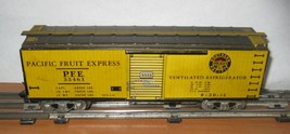 Marx 35461 Refrigerator Car &quot;O&quot; Gauge Lithographed Tin - £23.73 GBP