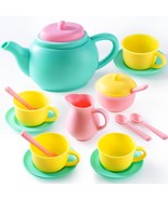18Pcs Pretend Play Tea Party Set Play Food Accessories Bpa Free, Phthala... - £28.73 GBP