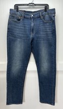 Lucky Brand Jeans Mens 38x32 Blue 410 Athletic Slim Stretch Medium Denim... - $49.99