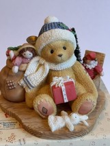 Cherished Teddies - Evan - May Your Christmas Be 484822 Teddy Bear Figurine - $8.54
