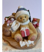 Cherished Teddies - Evan - May Your Christmas Be 484822 Teddy Bear Figurine - $11.68 CAD