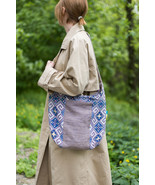 Handmade Women&#39;s Burlap Bag, Crossbody Bag, Ethnic Hobo Bag Style Crossb... - £64.02 GBP