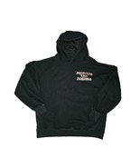 ASSHOLES*S LIVE FOREVER -Black Hoodie With Skull Flowers - Adult Size L - $17.58