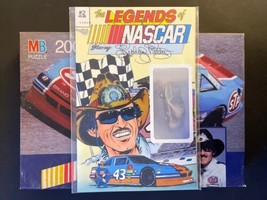 Vintage Richard Petty NASCAR Jigsaw Puzzle 200 Piece Unopened Box 1990 &amp; M/Comic - £28.16 GBP