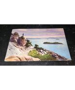 Matsu-shima Hakuho Seto National Park Osaka Japan Postmark Postcard   St... - $9.99