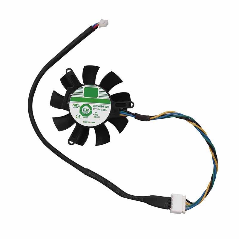 Cooling Fan MGT5005XF-W10 for Yongli 5V 0.35A Graphics Card 4pin 50*50*10mm - $15.10