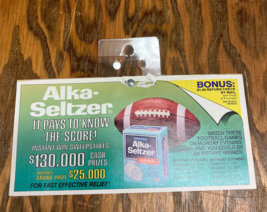 Vintage alka seltzer store promotional rebate form contest entry forms d... - $19.75