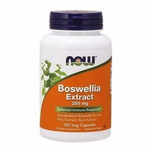 NOW Supplements, Boswellia Extract 250 mg, plus Turmeric Root Extract, 120 Ve... - £22.91 GBP
