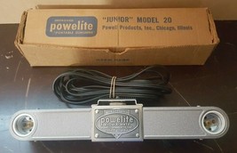 Vtg Powelite Junior Model 20 Film/Photography Light w/Dimmer Switch &amp; Box WORKS - £15.84 GBP
