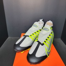 Size 10 - Nike Vapor Edge Elite 360 Flyknit Black/White/Volt 2022 - £110.92 GBP