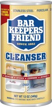 Bar Keepers Friend Powder Cleanser (12 oz - 4-pack) - Multipurpose Cleaner &amp; Sta - £34.36 GBP