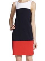 BAILEY 44 Red/White/Blue Sleeveless Color Block Dress (Size S) - £31.43 GBP