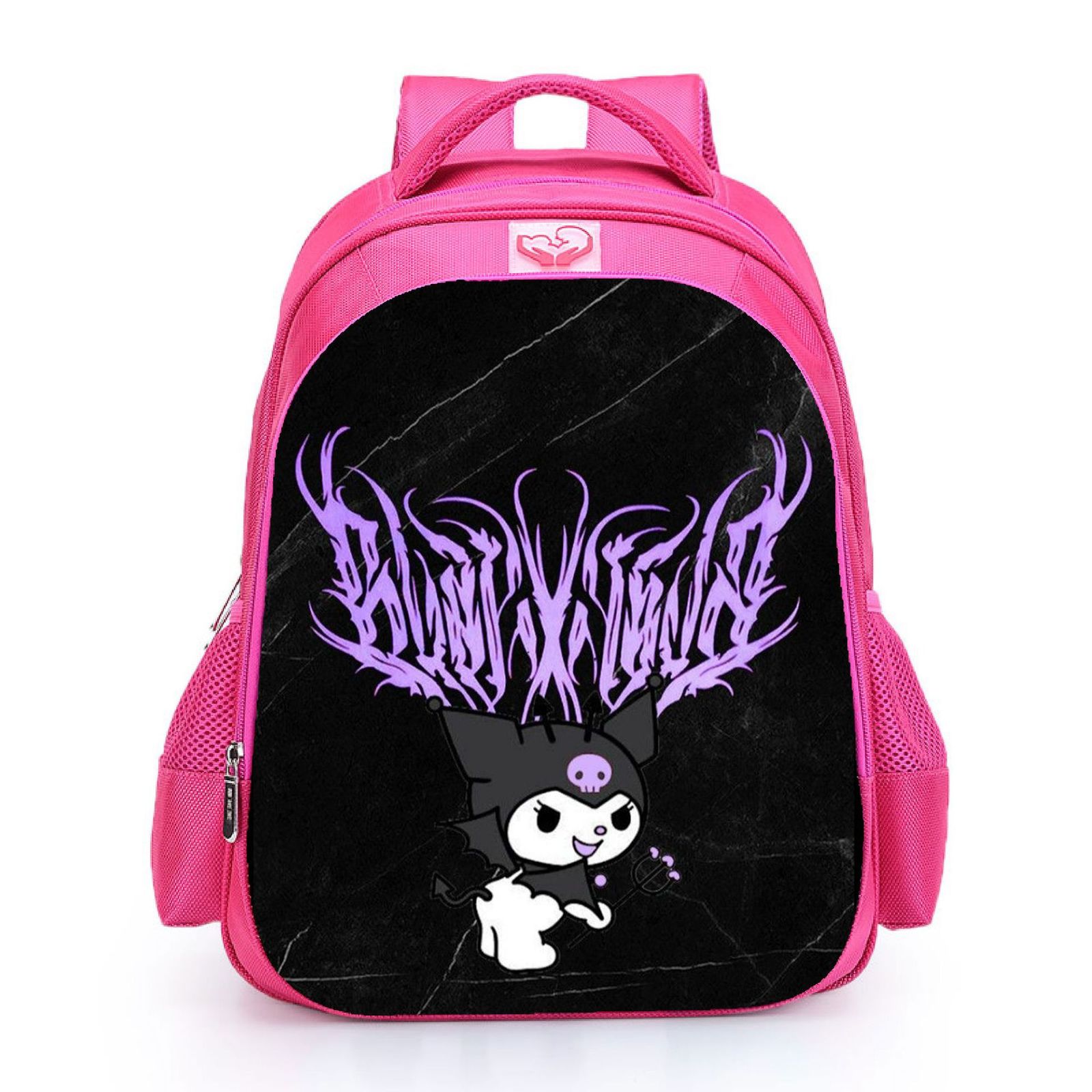 Primary image for Sanrio kuromi backpack student schoolbag outdoor travel bag children girl boy sc