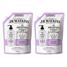 J.R. Watkins Gel Hand Soap Refill , 34 fl oz, Lavender, 2 Pack - £5.10 GBP