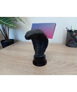 Business card holder stand display - Cobra - snake - 3d  printed model - $47.52