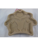 Brown Bag Art 1989 Ginger Bread Boy and Girl Cookie or Paper Press no Book - $184.53 MXN