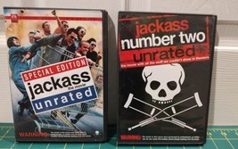 Jackass The Movie Unrated Special Collector&#39;s Edition &amp; Number Two Unrated DVDS - £7.65 GBP