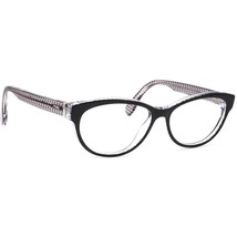 Fendi Eyeglasses FF 0109 6ZV Polished Black/Clear Cat Eye Frame Italy 54[]15 140 - £156.36 GBP