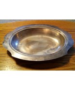 039 Vintage Wallace Silverplate 86C101 Dish Bowl 11 3/4 &quot; Long 8&quot; Across - £19.65 GBP